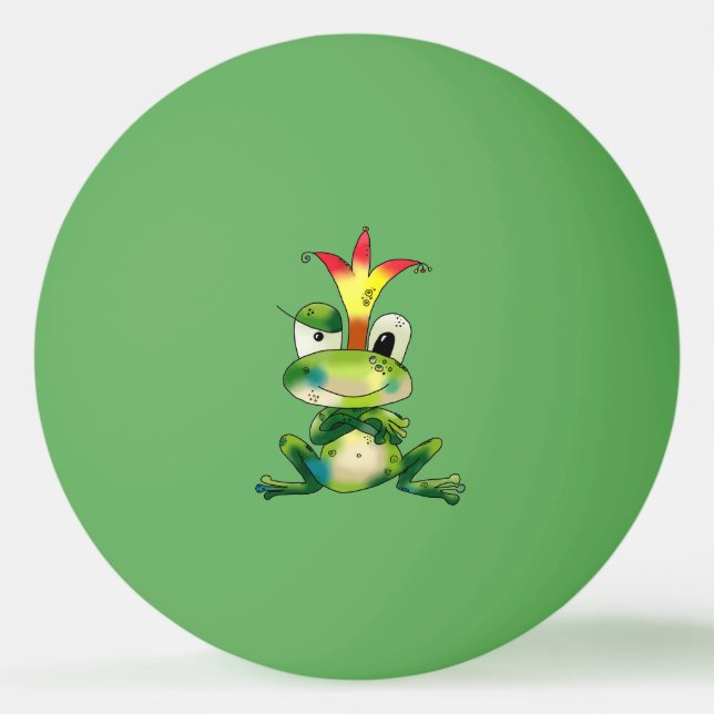 Pelota De Ping Pong Froschkönig (Anverso)