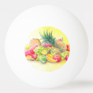 Pelota De Ping Pong Frutas felices