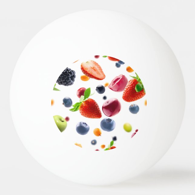 Pelota De Ping Pong Frutas mixtas (Anverso)