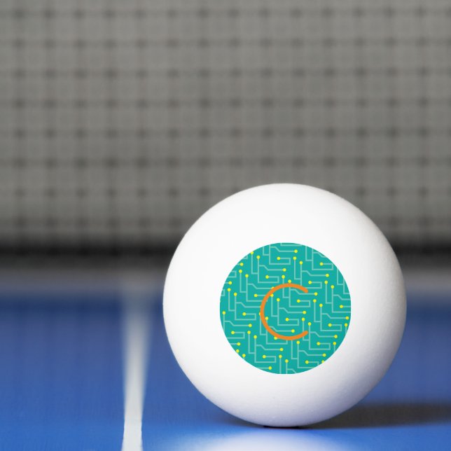 Pelota De Ping Pong Fundición de juego moderno INICIAL de la tarjeta d (Neto)