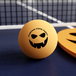 Pelota De Ping Pong Funny Fiesta de calabaza de Halloween personalizad