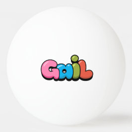 Pelota De Ping Pong Gail