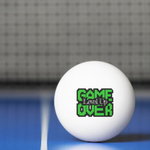 Pelota De Ping Pong Game Over, Revivir Clásicos Vintage y Subir de Niv