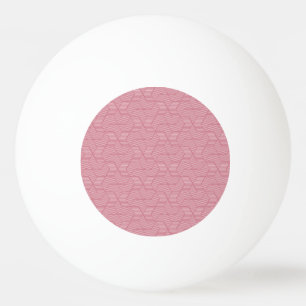 Pelota De Ping Pong Geometría de línea: textura vintage moderna