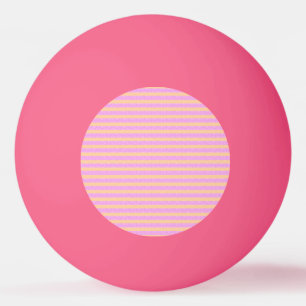 Pelota De Ping Pong Geométrico Rosa