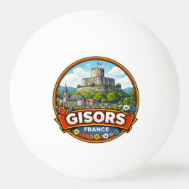 Pelota De Ping Pong Gisors France 