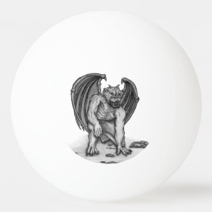 Pelota De Ping Pong Golem Gargoyle