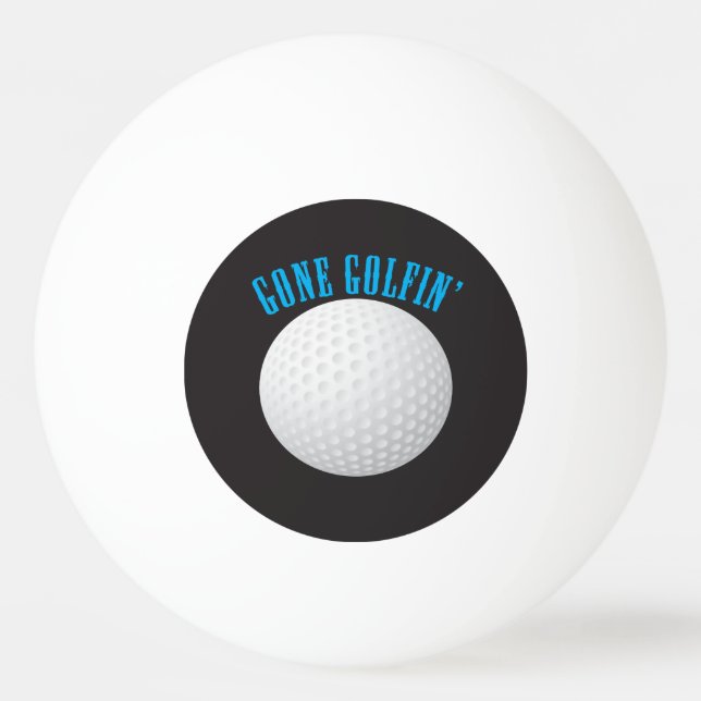 Pelota De Ping Pong Gone Golfing (Reverso)
