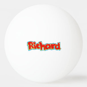 Pelota De Ping Pong Graffiti de Richard