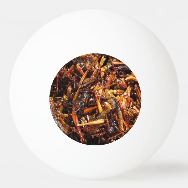 Pelota De Ping Pong Grasas fritas (Takkataen Thot) Comida asiática (Anverso)