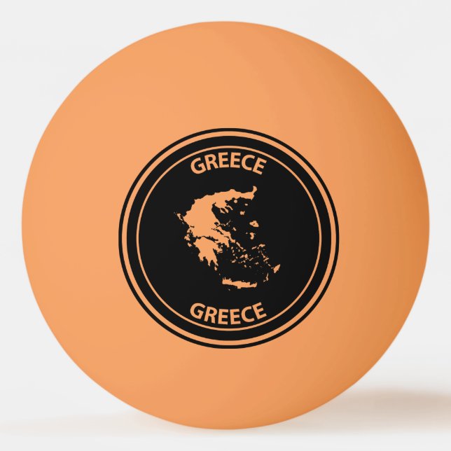 Pelota De Ping Pong Grecia (Anverso)