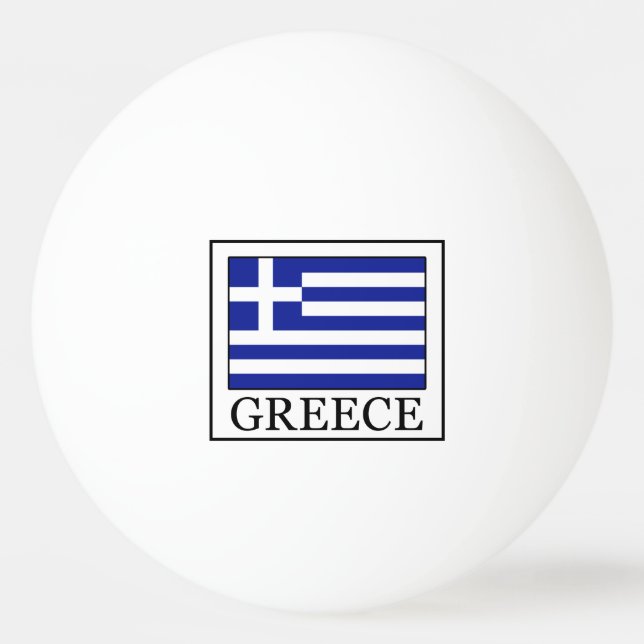Pelota De Ping Pong Grecia (Anverso)
