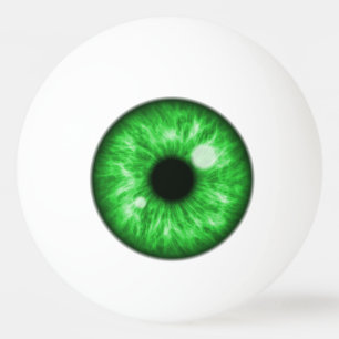 Pelota De Ping Pong Green Eye Funny Ping Pong Ball