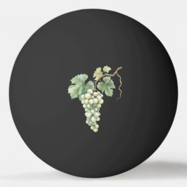 Pelota De Ping Pong Green Grapes Oranges Fruit 