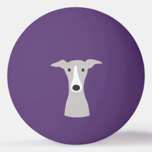 Pelota De Ping Pong Greyhound lindo, griego italiano o lechón