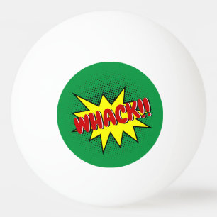 Pelota De Ping Pong Gritar la burbuja de voz la plantilla de la instru