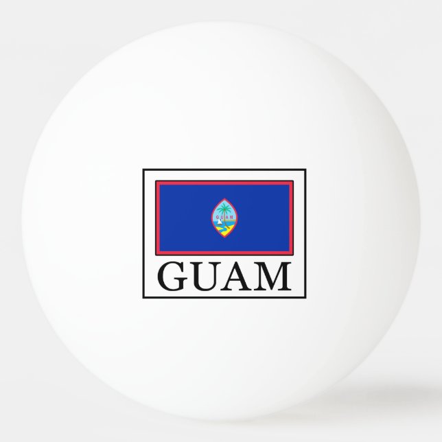 Pelota De Ping Pong Guam (Anverso)