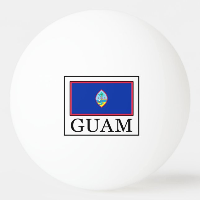 Pelota De Ping Pong Guam (Anverso)