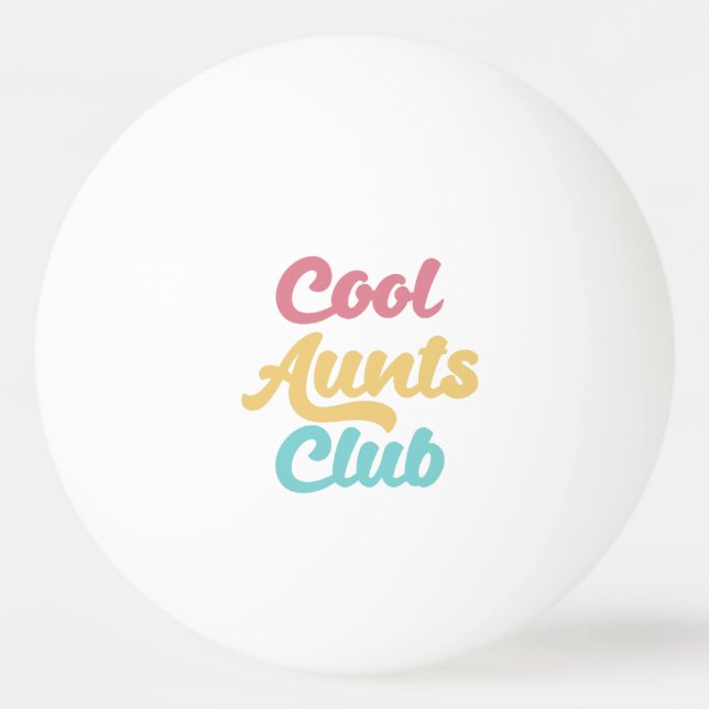 Pelota De Ping Pong Guay Aunts Club II (Anverso)