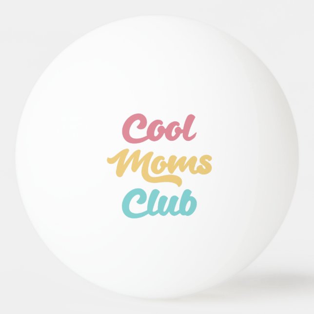 Pelota De Ping Pong Guay Moms Club II (Anverso)