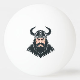 Pelota De Ping Pong guerrero vikingo