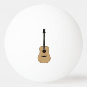 Pelota De Ping Pong Guitarra encantadora
