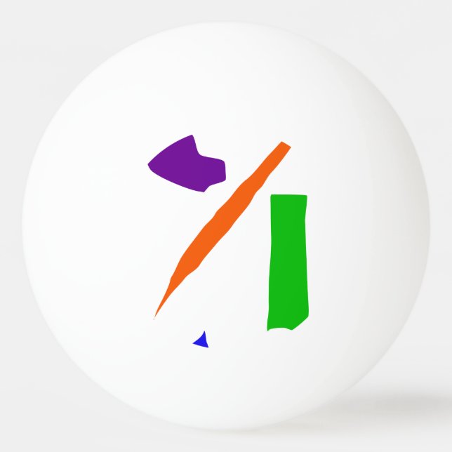 Pelota De Ping Pong Hablando en silencio (Anverso)
