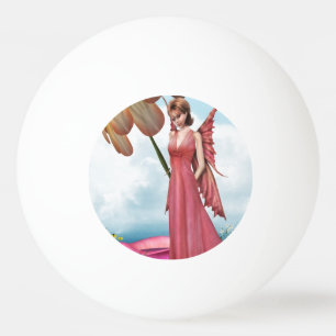 Pelota De Ping Pong Hada de la flor