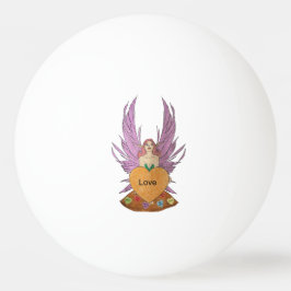 Pelota De Ping Pong Hada de San Valentín