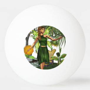 Pelota De Ping Pong Hada del jardín