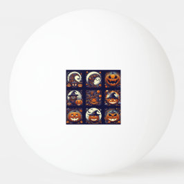 Pelota De Ping Pong Halloween