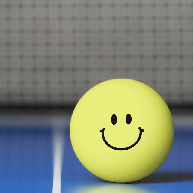Pelota De Ping Pong Happy Face (Neto)