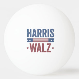 Pelota De Ping Pong Harris Walz 2024 Elecciones Kamala Tim Waltz Améri