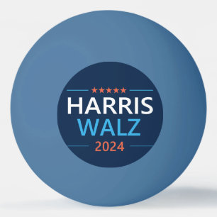 Pelota De Ping Pong Harris Walz 2024 para presidente