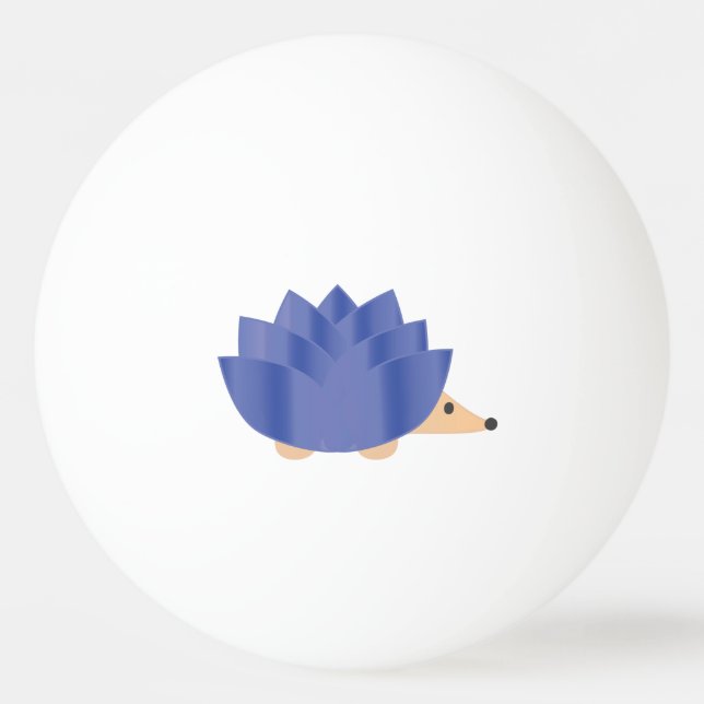 Pelota De Ping Pong Hedgehog Lotus Flower (Anverso)