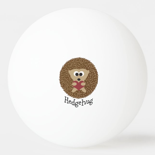 Pelota De Ping Pong Hedgehug Hedgehog (Anverso)