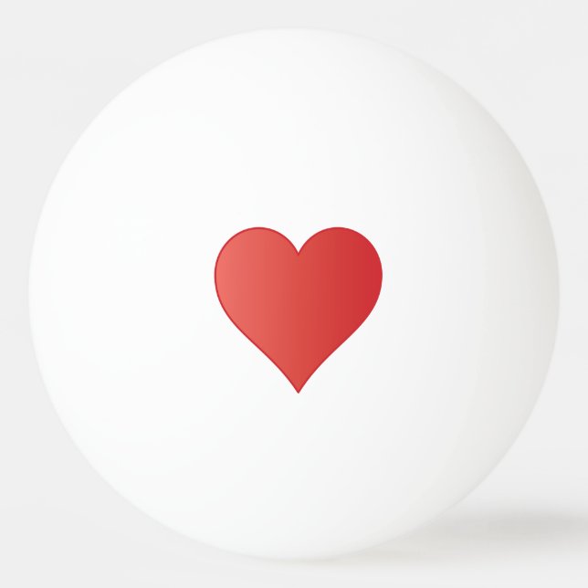 Pelota De Ping Pong Herz Tischtennisball (Anverso)