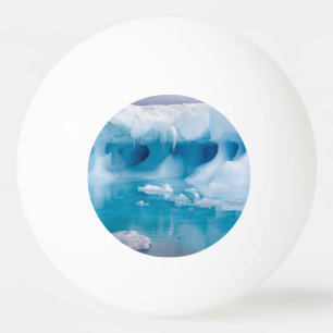 Pelota De Ping Pong Hielo en la Antártida