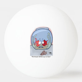 Pelota De Ping Pong Historia divertida de peces