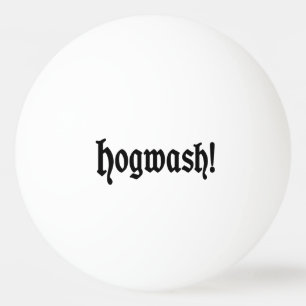 Pelota De Ping Pong ¡Hogwash!