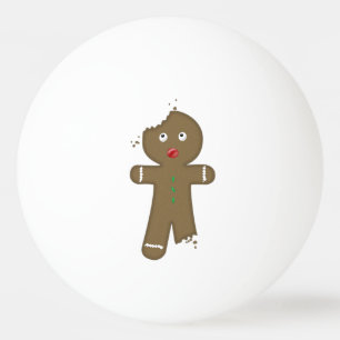 Pelota De Ping Pong Hombre de pan de jengibre desapareciendo