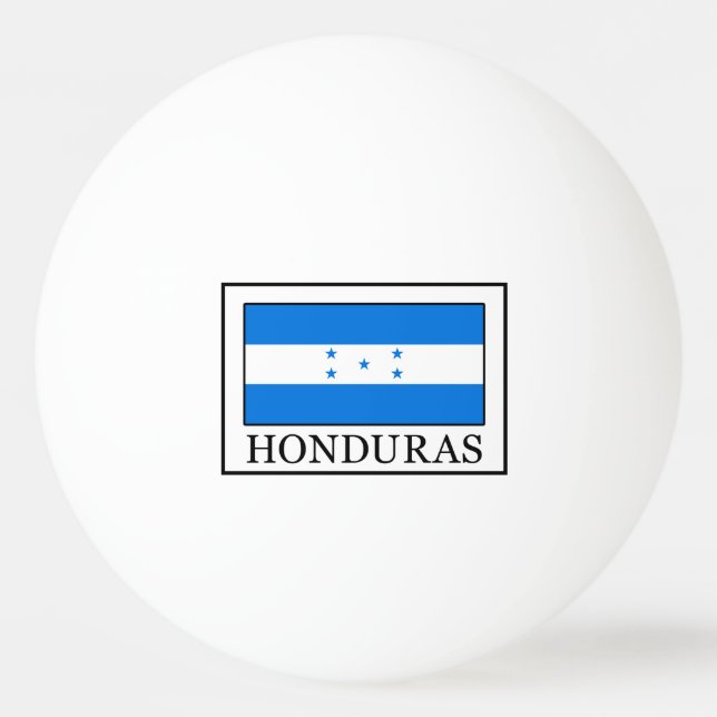 Pelota De Ping Pong Honduras (Anverso)