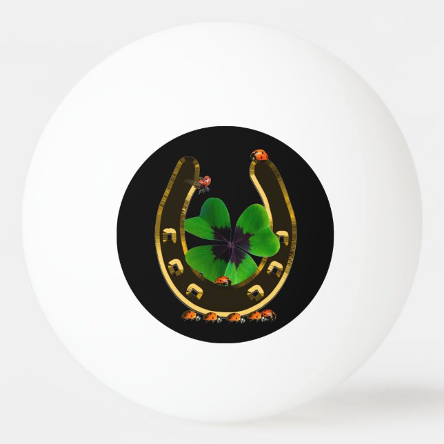 Pelota De Ping Pong Horseshoe (Reverso)