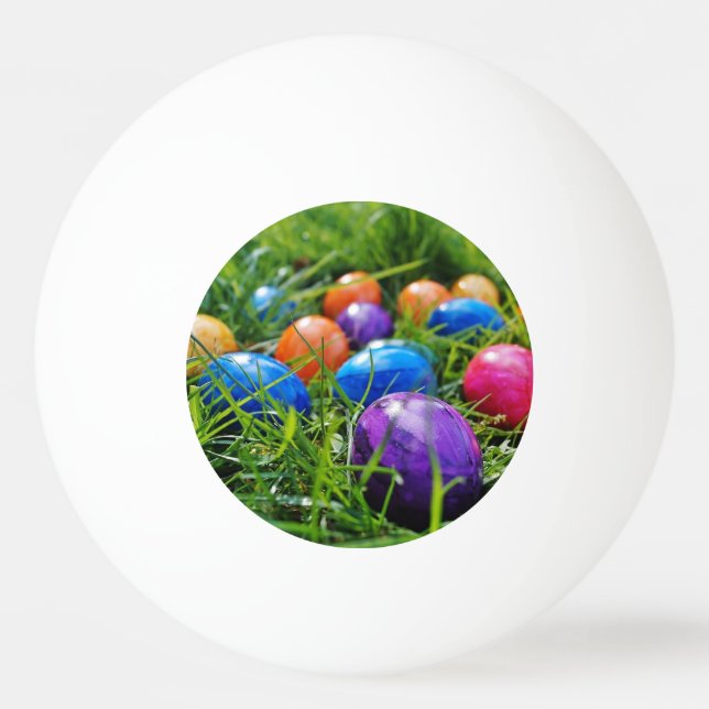 Pelota De Ping Pong Huevos de Pascua (Anverso)