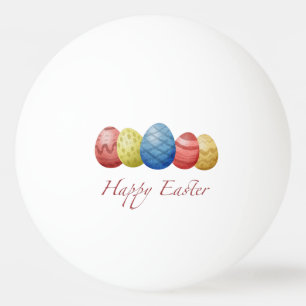 Pelota De Ping Pong Huevos felices de Pascua 