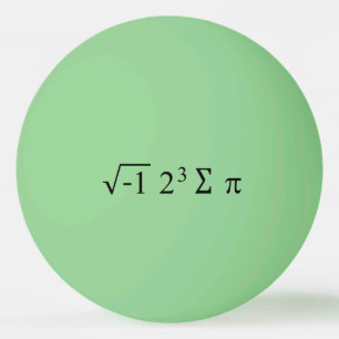 Pelota De Ping Pong i 8 sum pi Funny Math Ecuation Pi Day