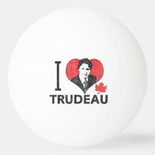 Pelota De Ping Pong I corazón Trudeau