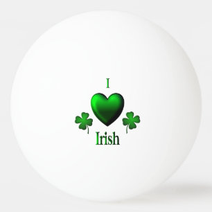 Pelota De Ping Pong I Heart Irish