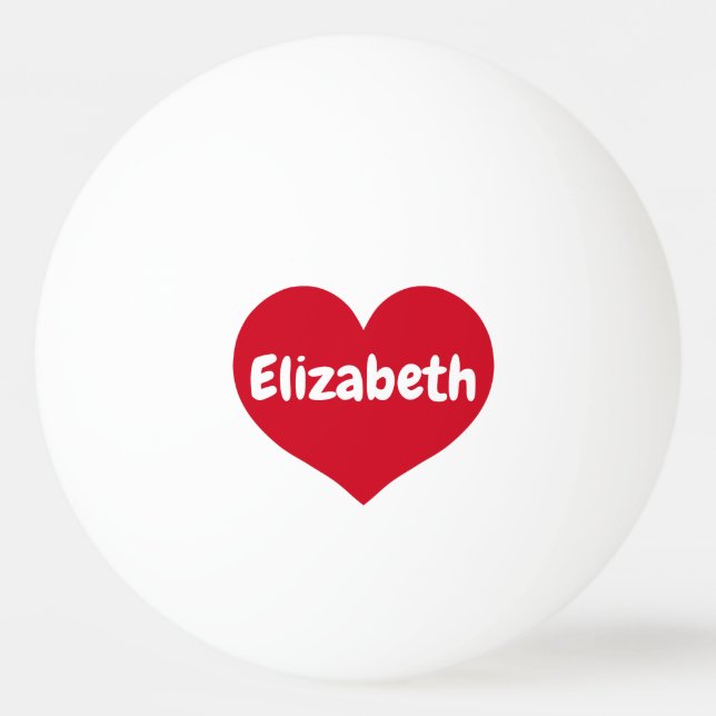 Pelota De Ping Pong Idea de propuesta de matrimonio única (Anverso)