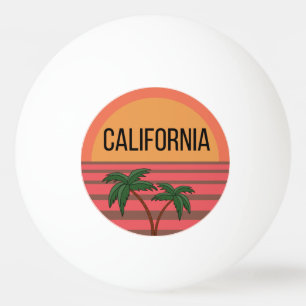 Pelota De Ping Pong Ideas de regalos de diseño lindo de California Pal